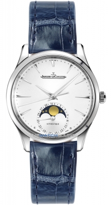 Buy this new Jaeger LeCoultre Master Ultra Thin Moon 34mm 1258420 ladies watch for the discount price of £7,425.00. UK Retailer.